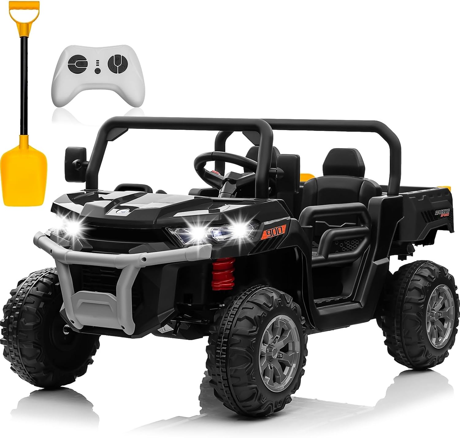 24V Ride on Dump Truck, 2 Seater Kids UTV Electric... 24V Ride on Dump Truck, 2 Seater Kids UTV Electric...