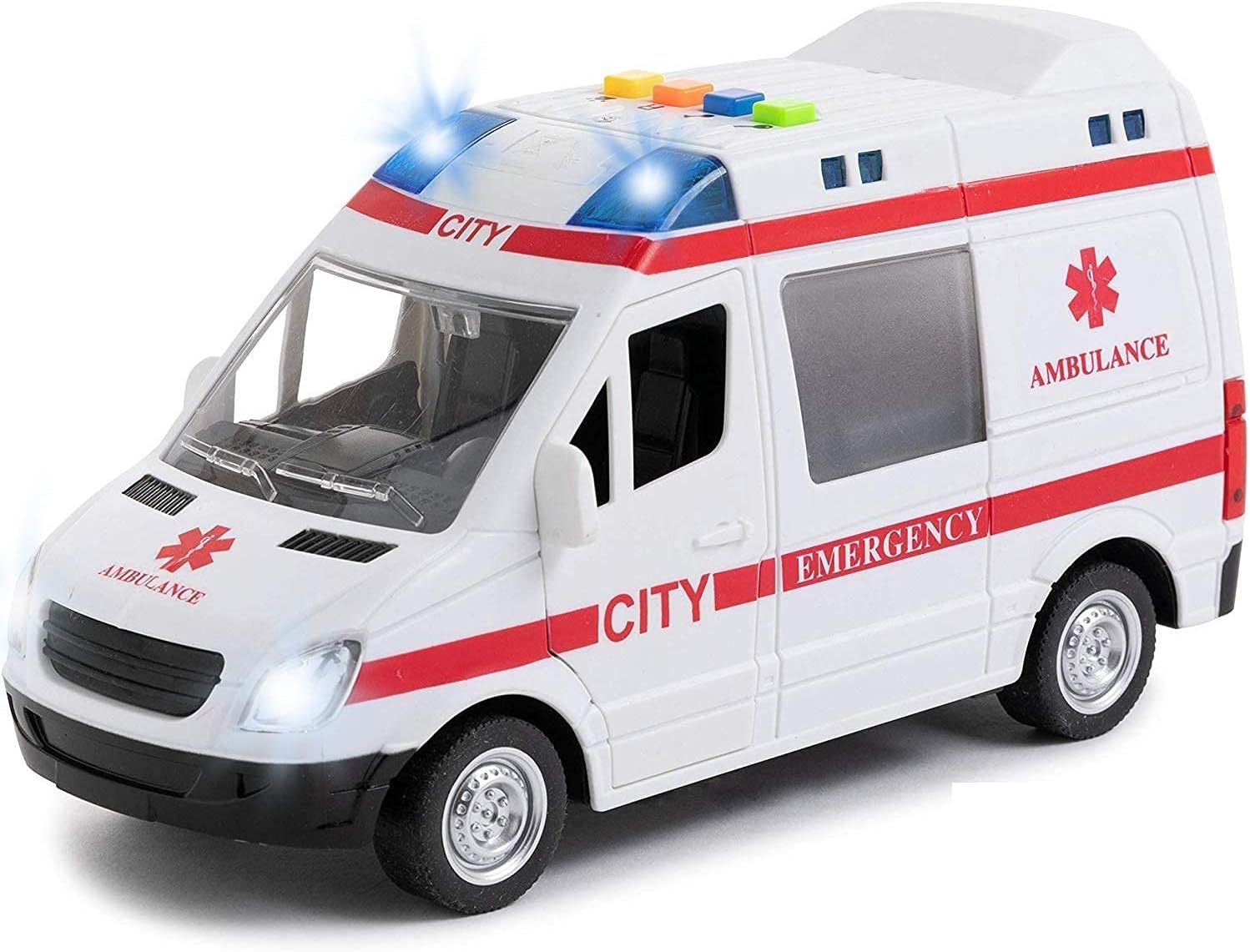 Toy To Enjoy Ambulance Toy Car with Light &... Toy To Enjoy Ambulance Toy Car with Light &...