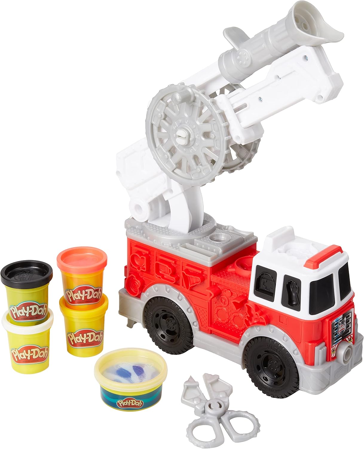 Play-Doh Wheels Fire Truck Toy Vehicle Set, 5... Play-Doh Wheels Fire Truck Toy Vehicle Set, 5...