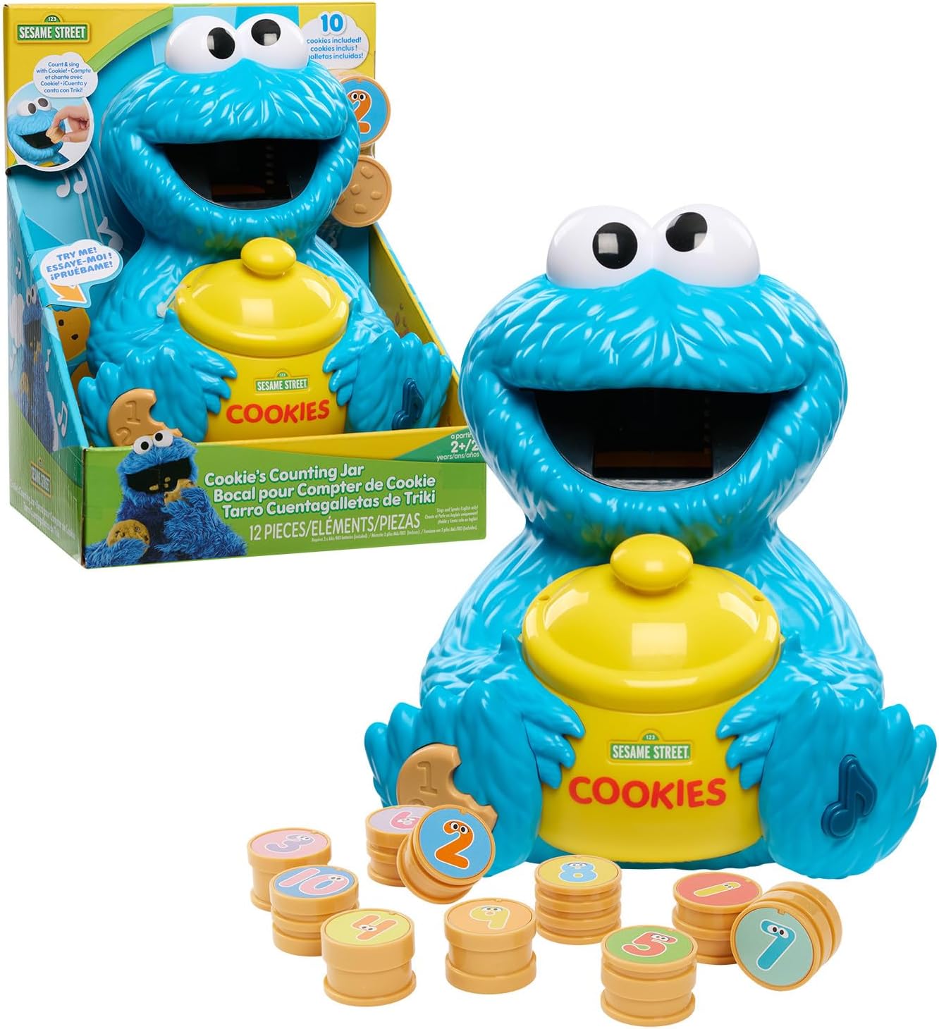 Just Play Sesame Street Cookie’s Counting... Just Play Sesame Street Cookie’s Counting...