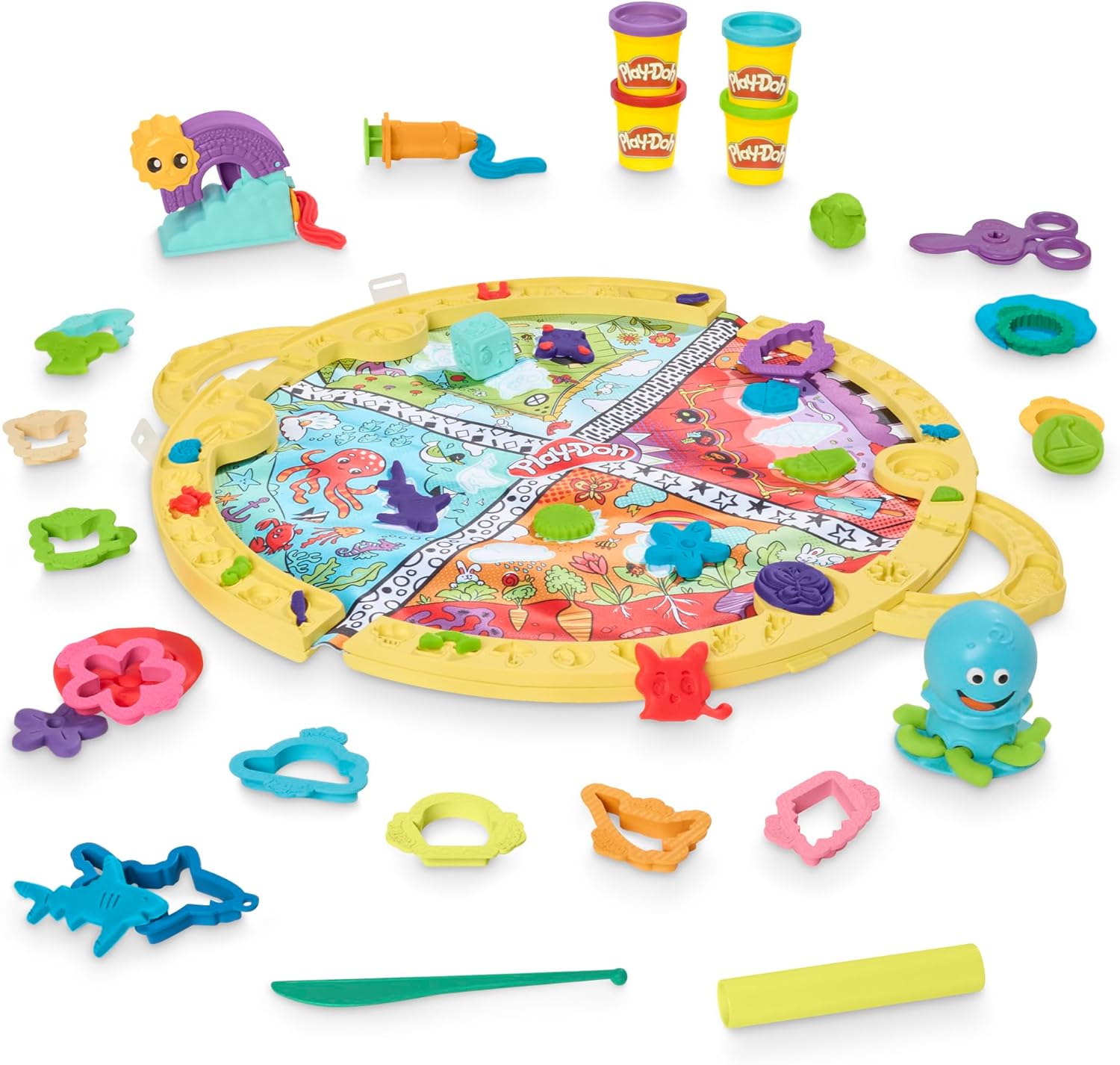 Play-Doh Fold & Go Playmat Starter Set with... Play-Doh Fold & Go Playmat Starter Set with...