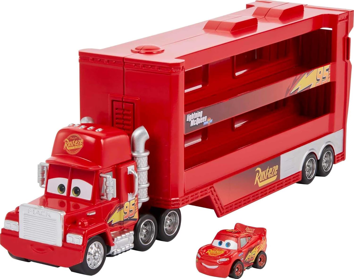 Mattel Disney and Pixar Cars Mack Mini Racers... Mattel Disney and Pixar Cars Mack Mini Racers...