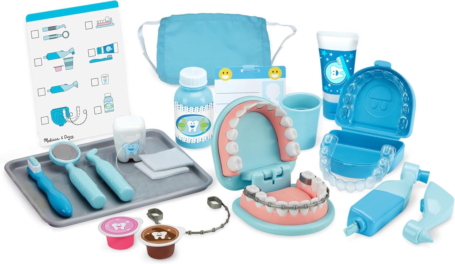 Melissa & Doug Super Smile Dentist Kit With... Melissa & Doug Super Smile Dentist Kit With...
