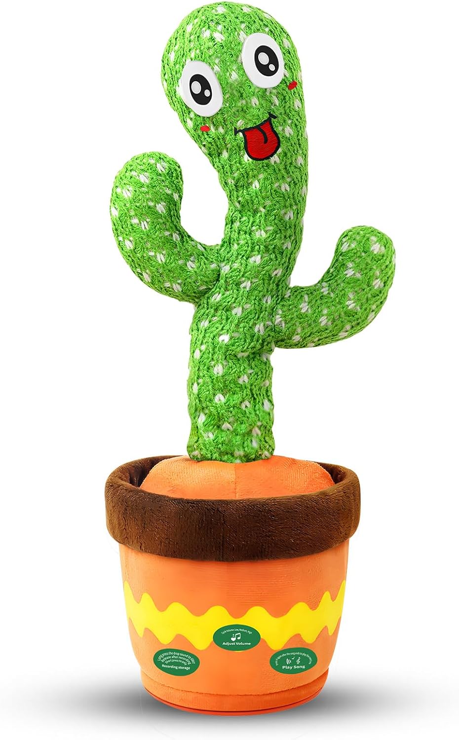 Interactive Dancing Cactus Toy, Mimics Sounds... Interactive Dancing Cactus Toy, Mimics Sounds...