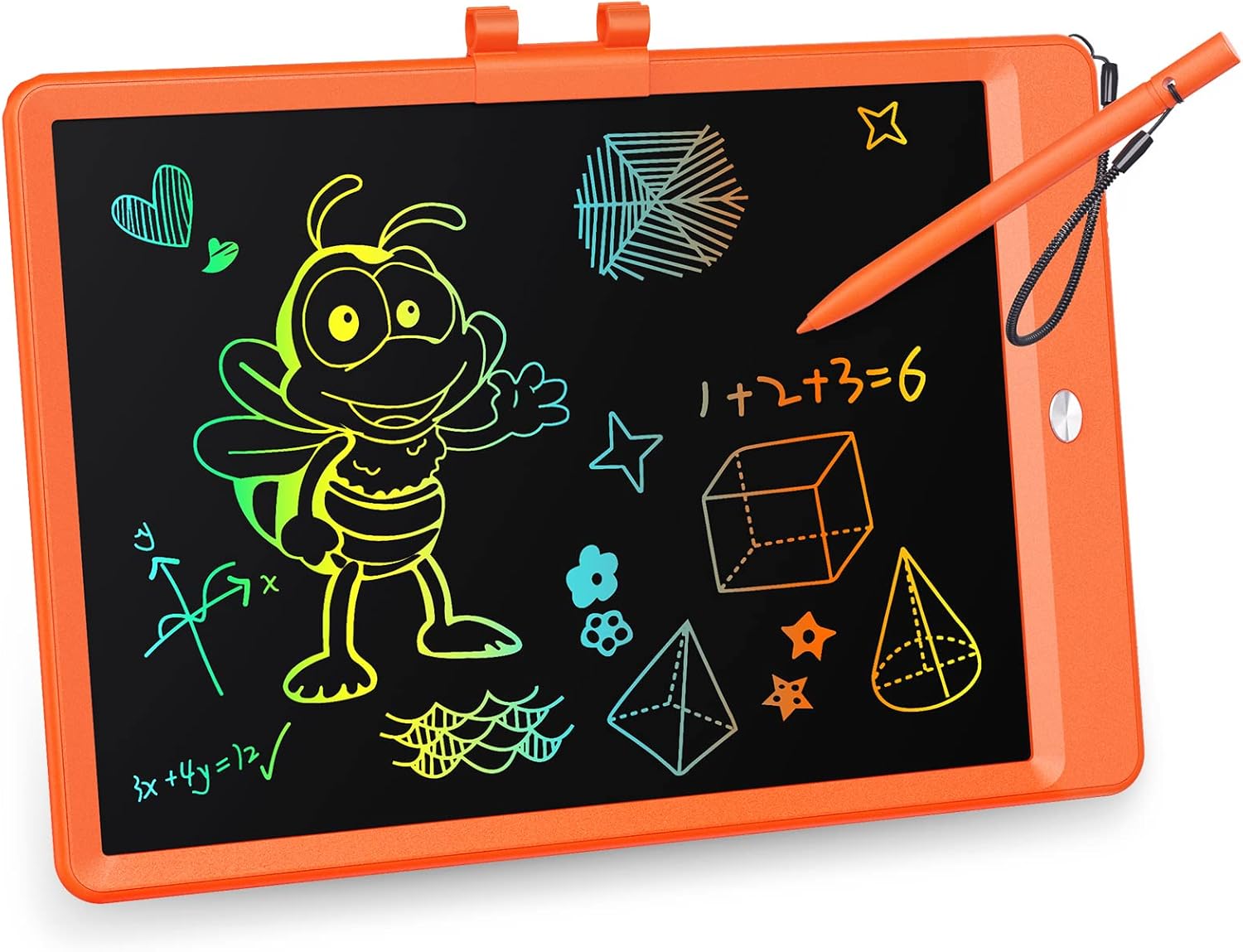 KOKODI LCD Writing Tablet, 10 Inch Colorful Toddler Doodle Board Drawing Tablet, Erasable Reusable Electronic Drawing Pads, Educational and Learning Toy for 3-6 Years Old Boy and Girls KOKODI LCD Writing Tablet, 10 Inch Colorful Toddler Doodle Board Drawing Tablet, Erasable Reusable Electronic Drawing Pads, Educational and Learning Toy for 3-6 Years Old Boy and Girls