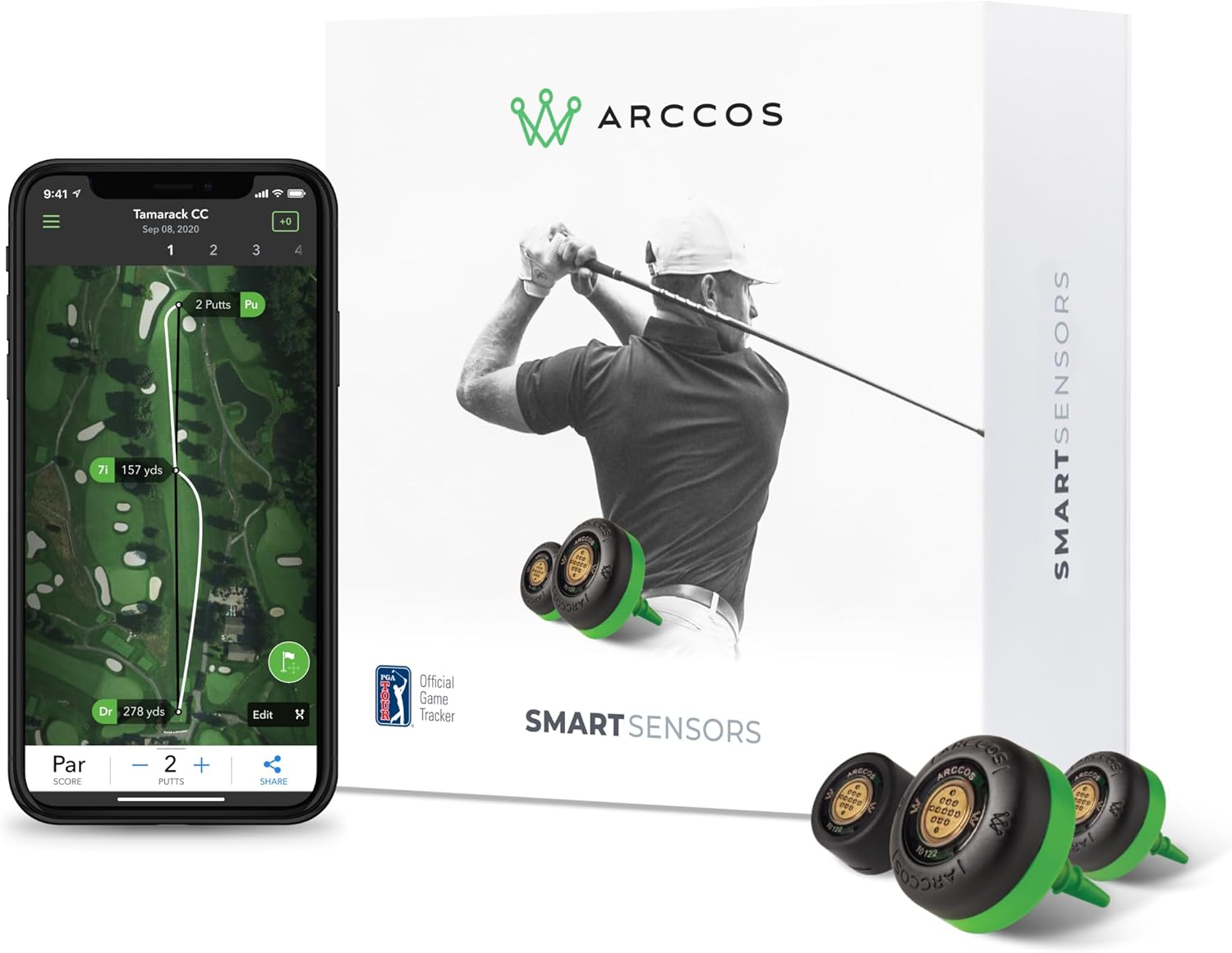 Arccos Smart Sensors: Automatic Golf Game Tracking... Arccos Smart Sensors: Automatic Golf Game Tracking...