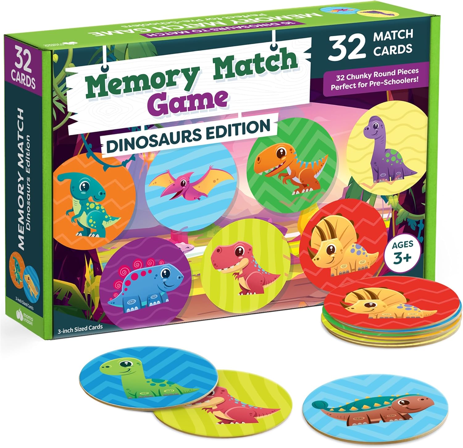 Dinosaur Toys for Kids 3-5 Matching Game –... Dinosaur Toys for Kids 3-5 Matching Game –...
