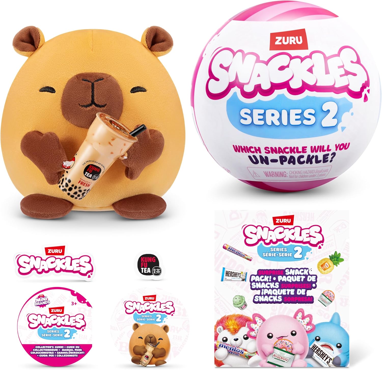 Snackles Series 2 Mystery UNbox 5 Inch Plush in... Snackles Series 2 Mystery UNbox 5 Inch Plush in...