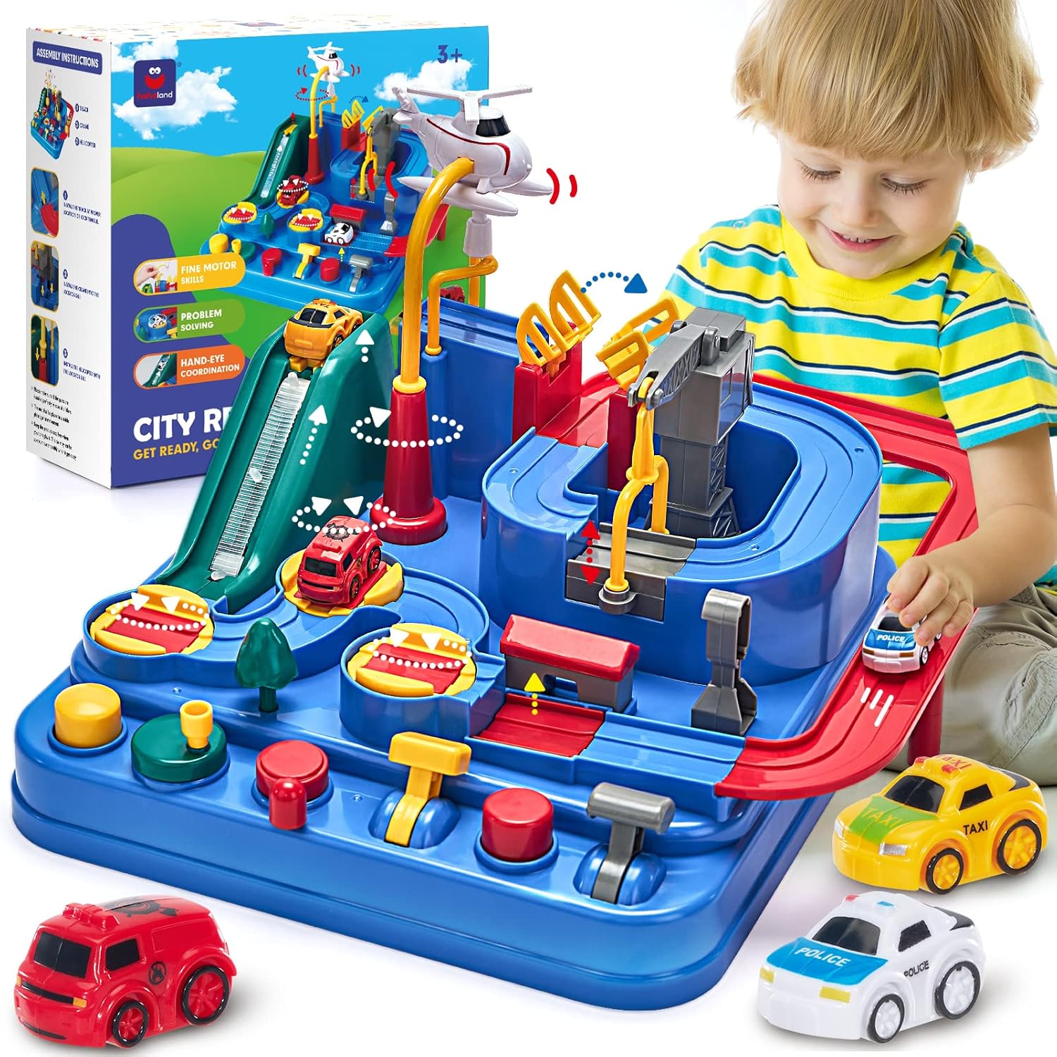 hahaland 3 Year Old Boy Toys, Car Toys, Puzzle... hahaland 3 Year Old Boy Toys, Car Toys, Puzzle...