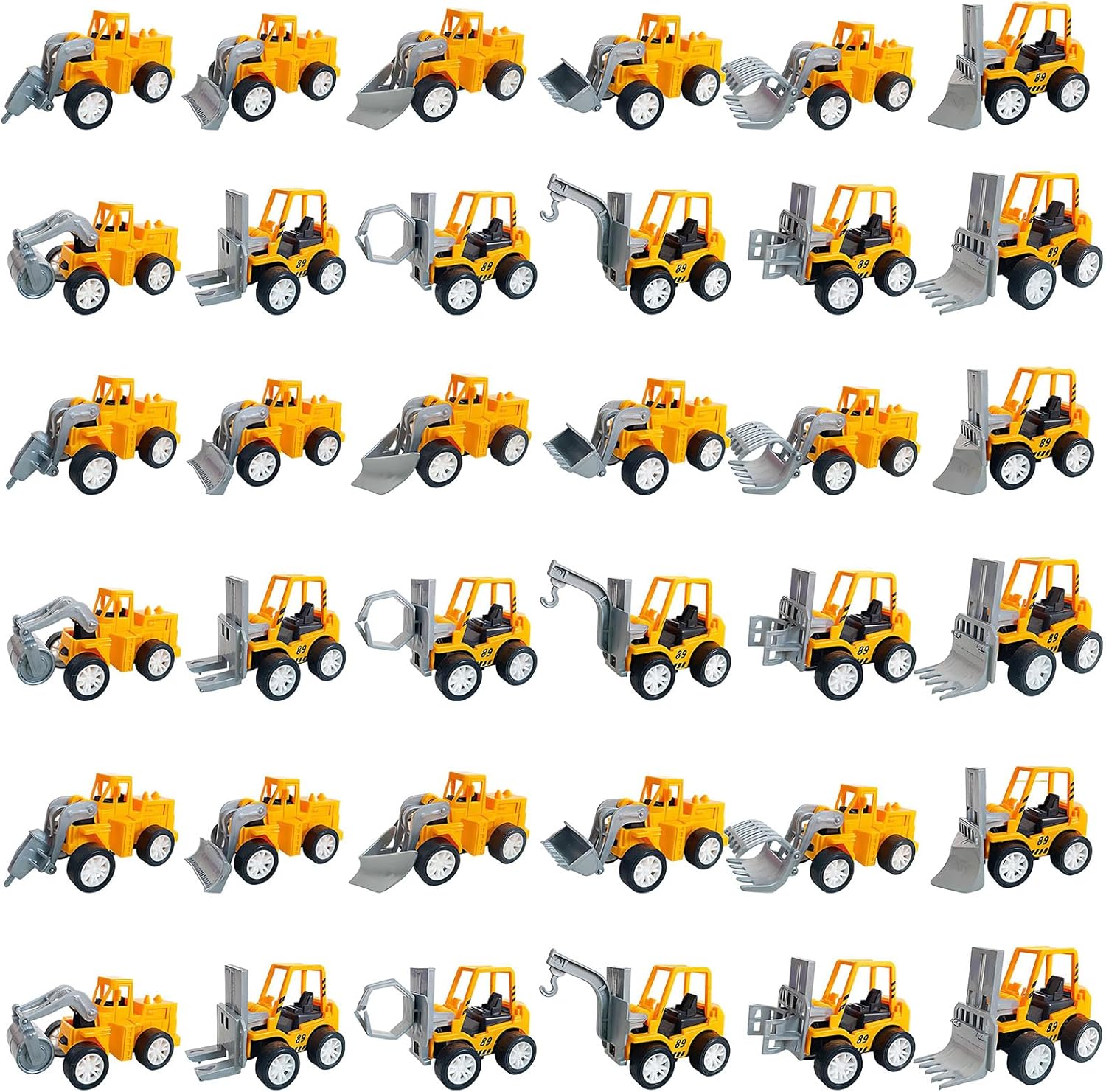 Juuxncgv 36PCS Mini Construction Vehicles,Pull... Juuxncgv 36PCS Mini Construction Vehicles,Pull...