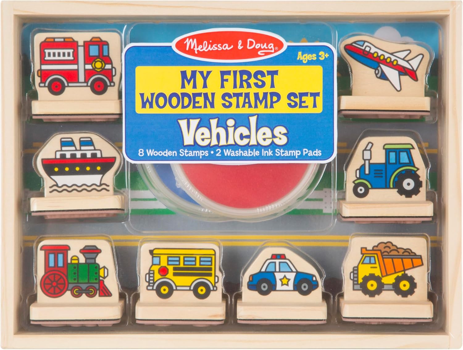 Melissa & Doug My First Wooden Stamp Set... Melissa & Doug My First Wooden Stamp Set...