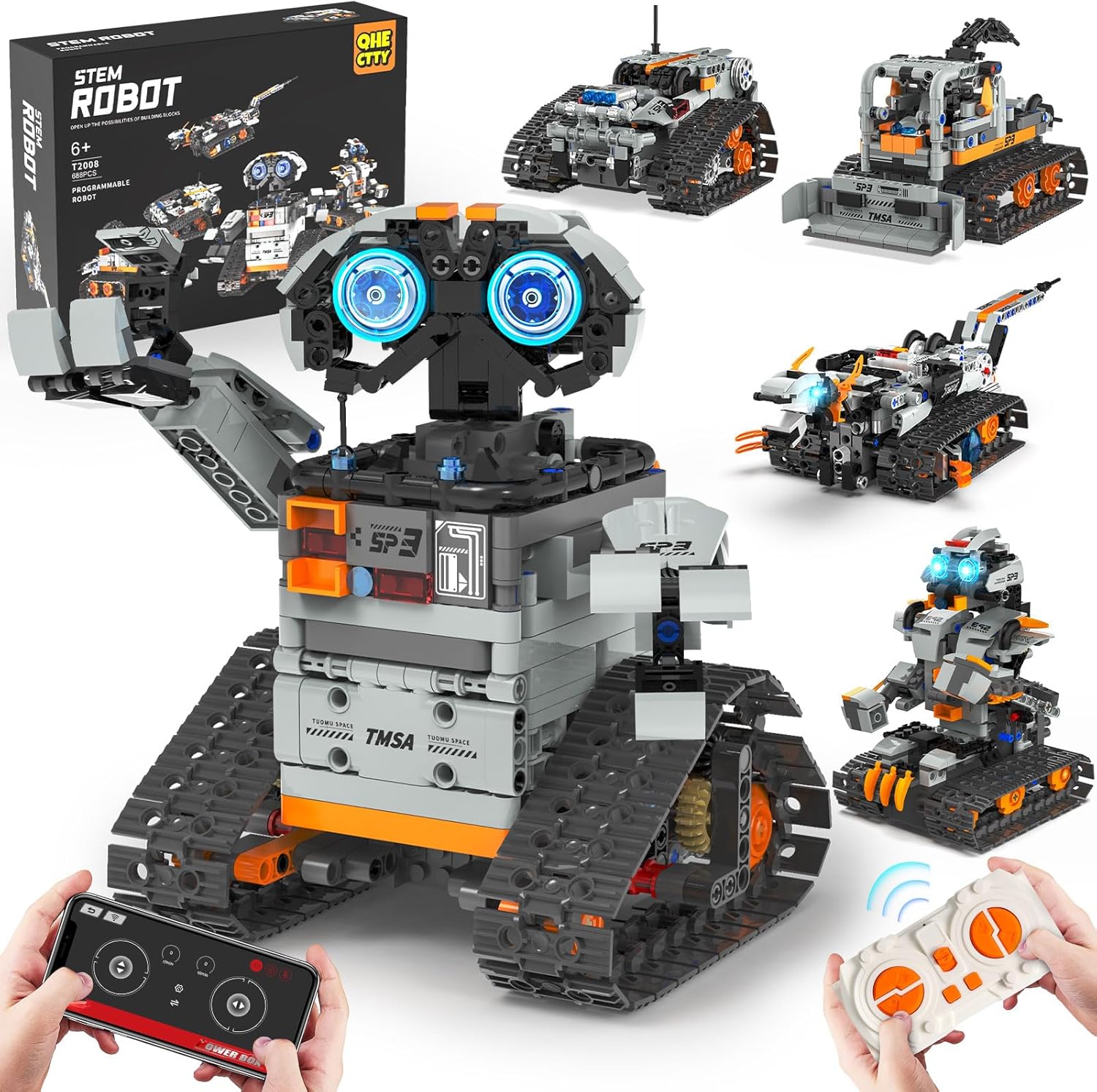 5in1 STEM Robot Building Kit for Kids 6-14+, APP... 5in1 STEM Robot Building Kit for Kids 6-14+, APP...