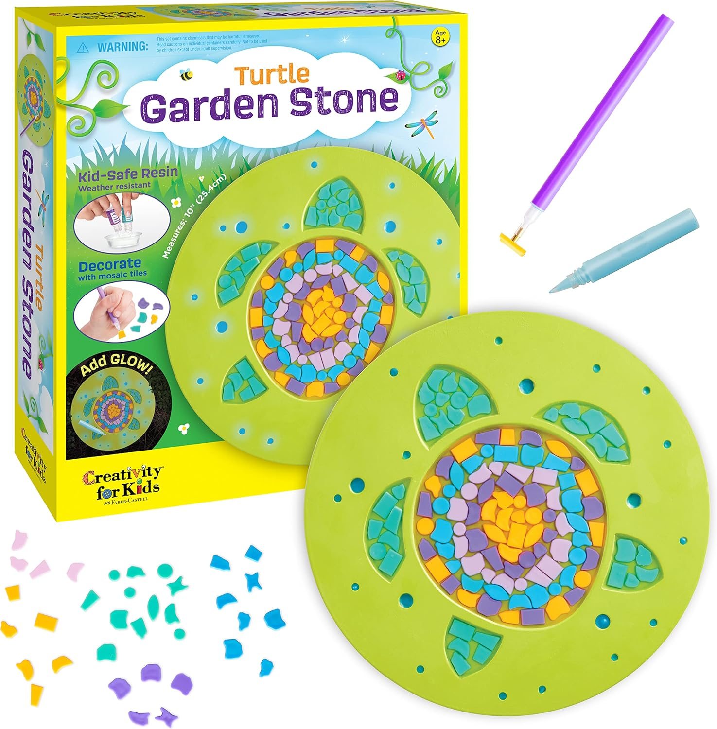 Creativity for Kids Turtle Garden Stone –... Creativity for Kids Turtle Garden Stone –...
