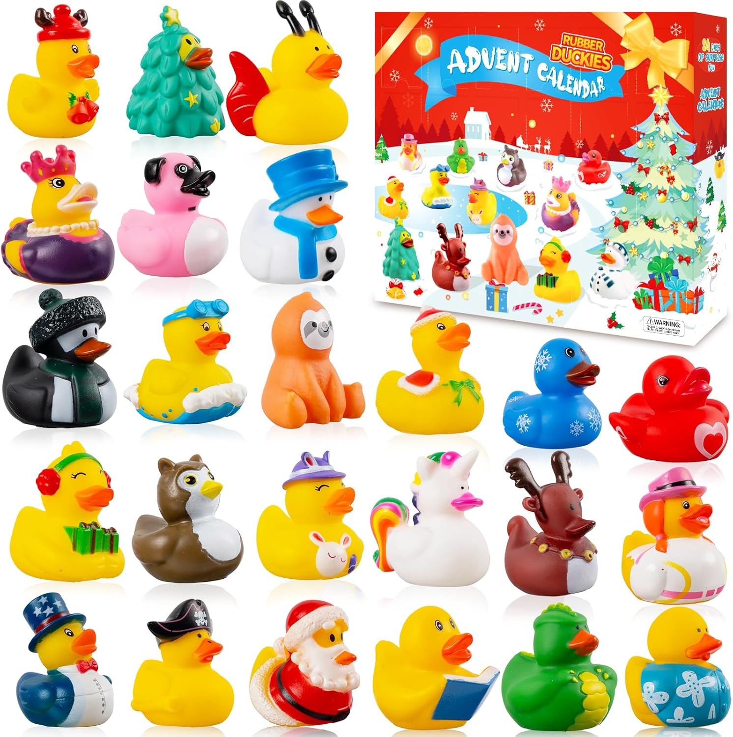 2024 Advent Calendar Christmas Ducks – 24pcs... 2024 Advent Calendar Christmas Ducks – 24pcs...