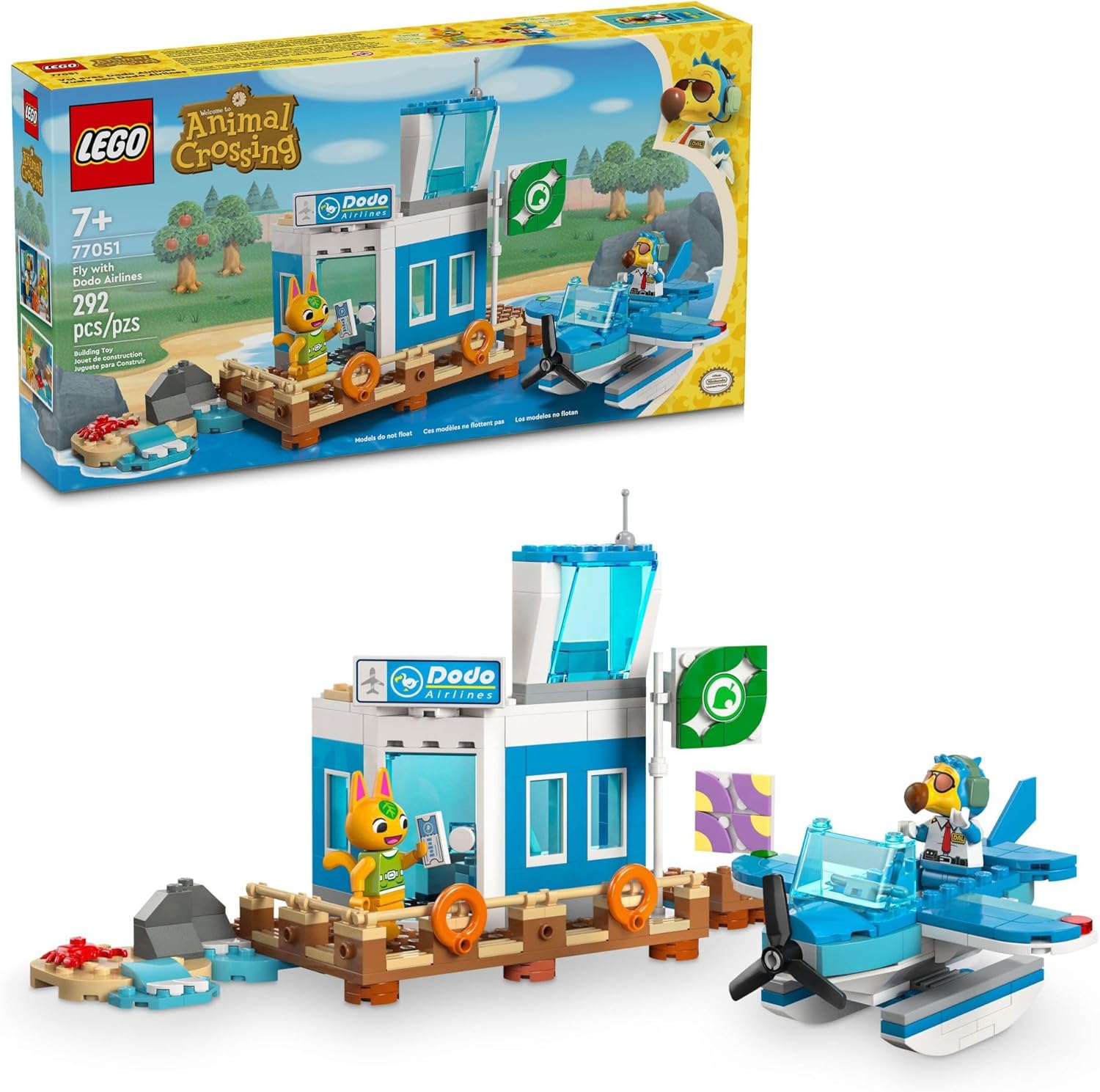 LEGO Animal Crossing Fly with Dodo Airlines Airport... LEGO Animal Crossing Fly with Dodo Airlines Airport...