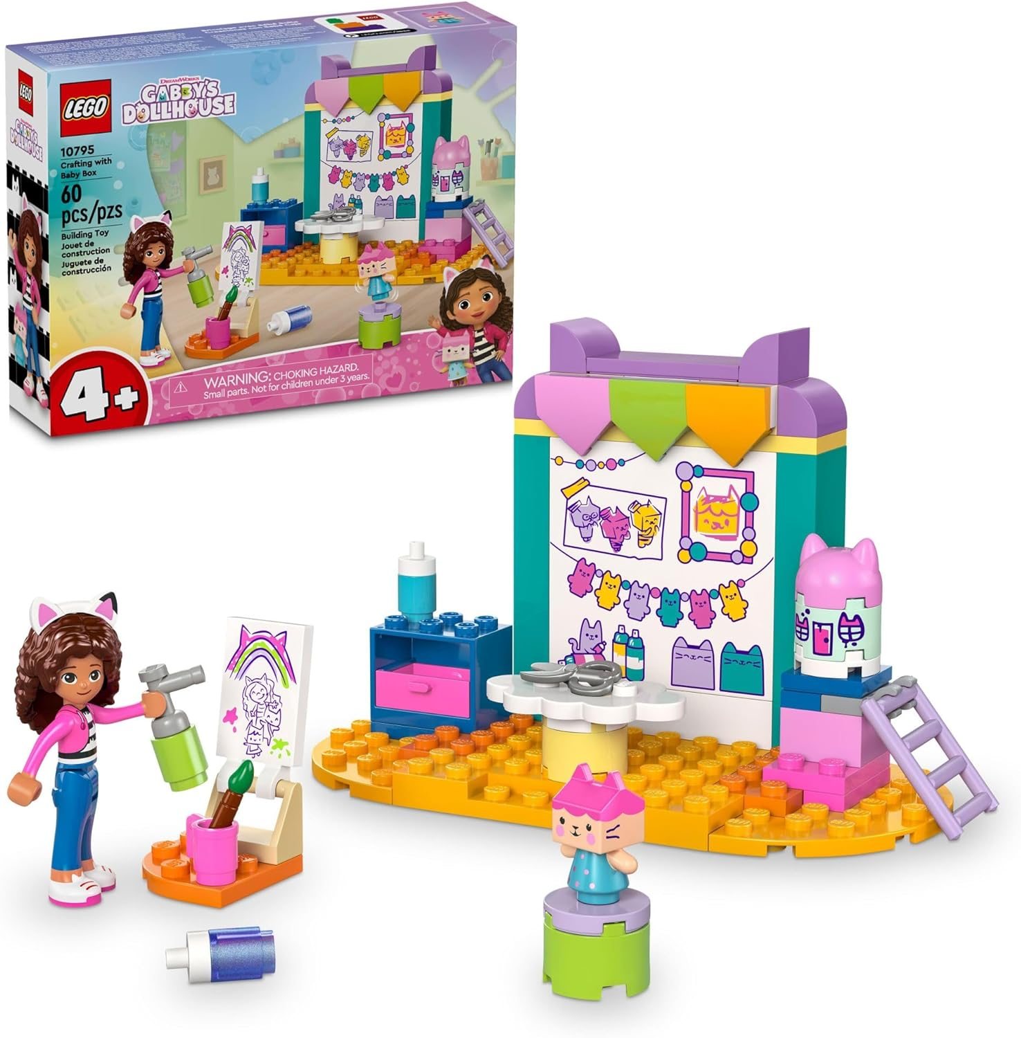 LEGO Gabby’s Dollhouse Crafting with Baby... LEGO Gabby’s Dollhouse Crafting with Baby...