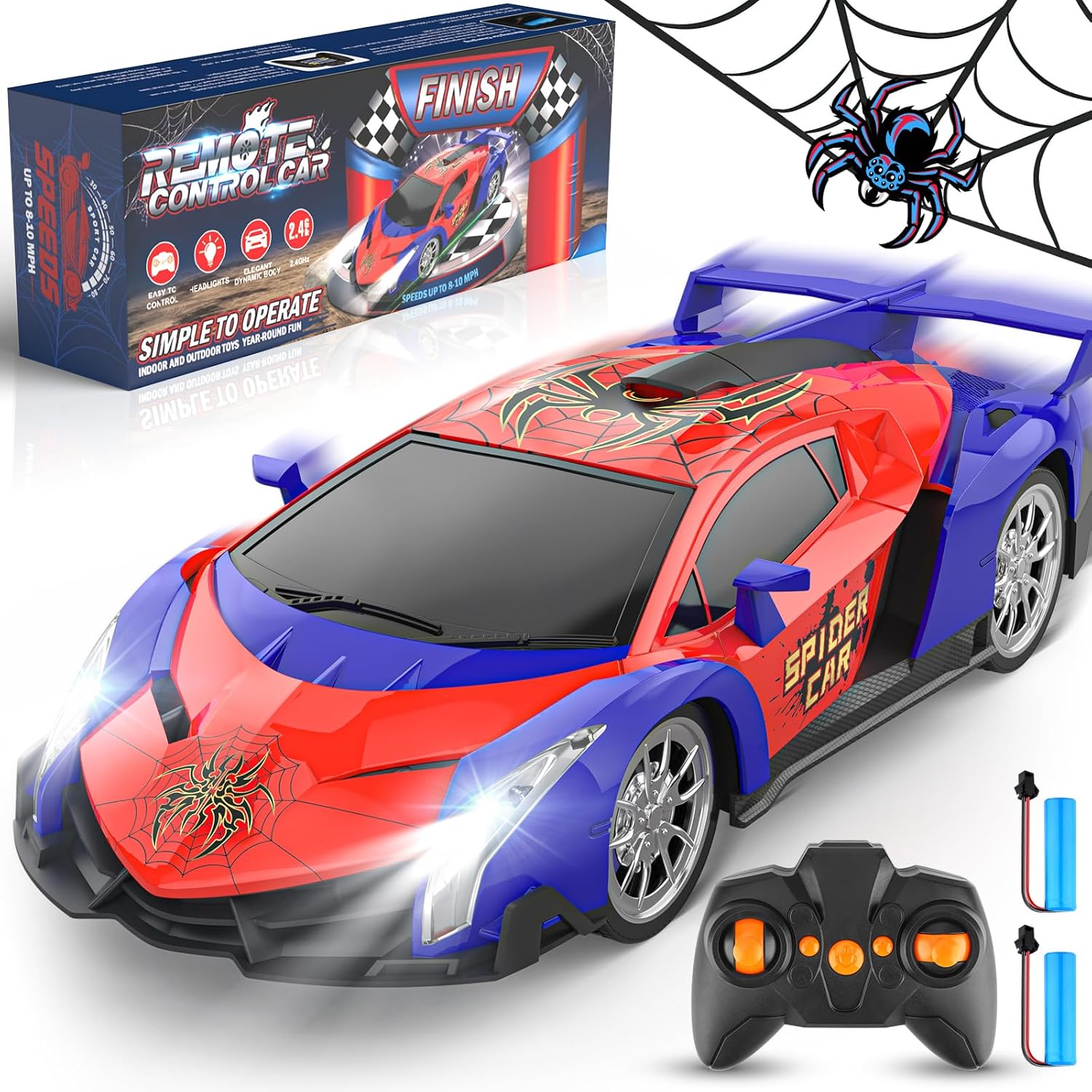 Growsland Remote Control Car, 2.4Ghz Rc Cars for... Growsland Remote Control Car, 2.4Ghz Rc Cars for...