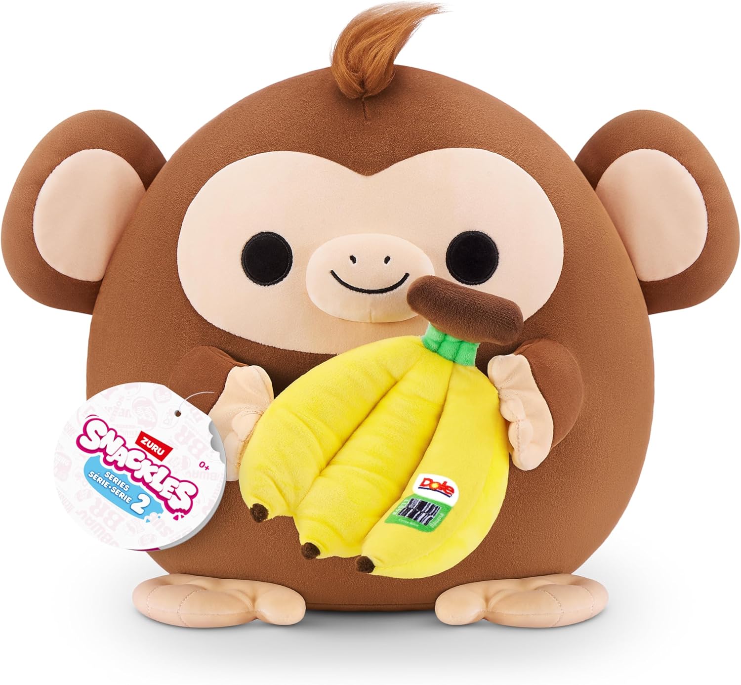 Snackles Series 2 Monkey & Dole 14 Inch Plush... Snackles Series 2 Monkey & Dole 14 Inch Plush...