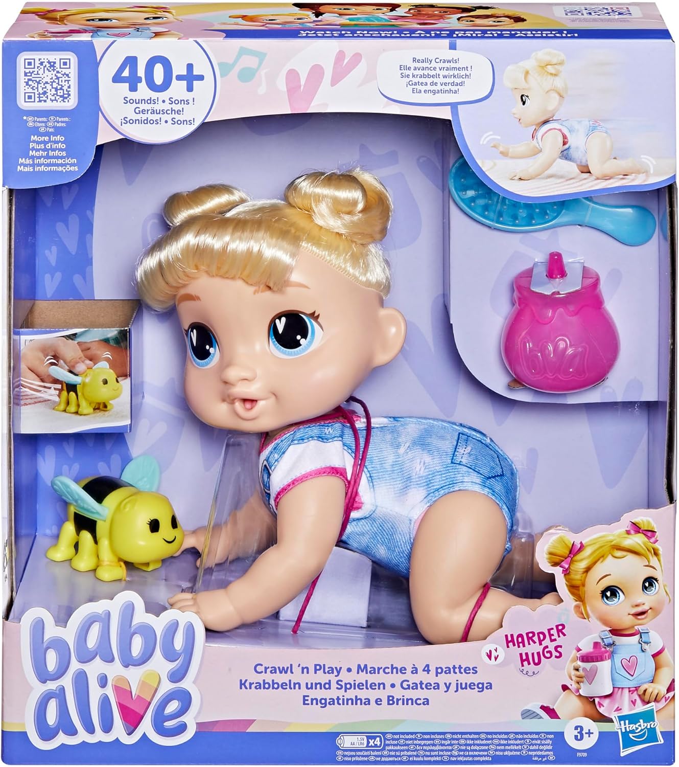 Baby Alive Crawl ‘n Play Harper Hugs Electronic... Baby Alive Crawl ‘n Play Harper Hugs Electronic...
