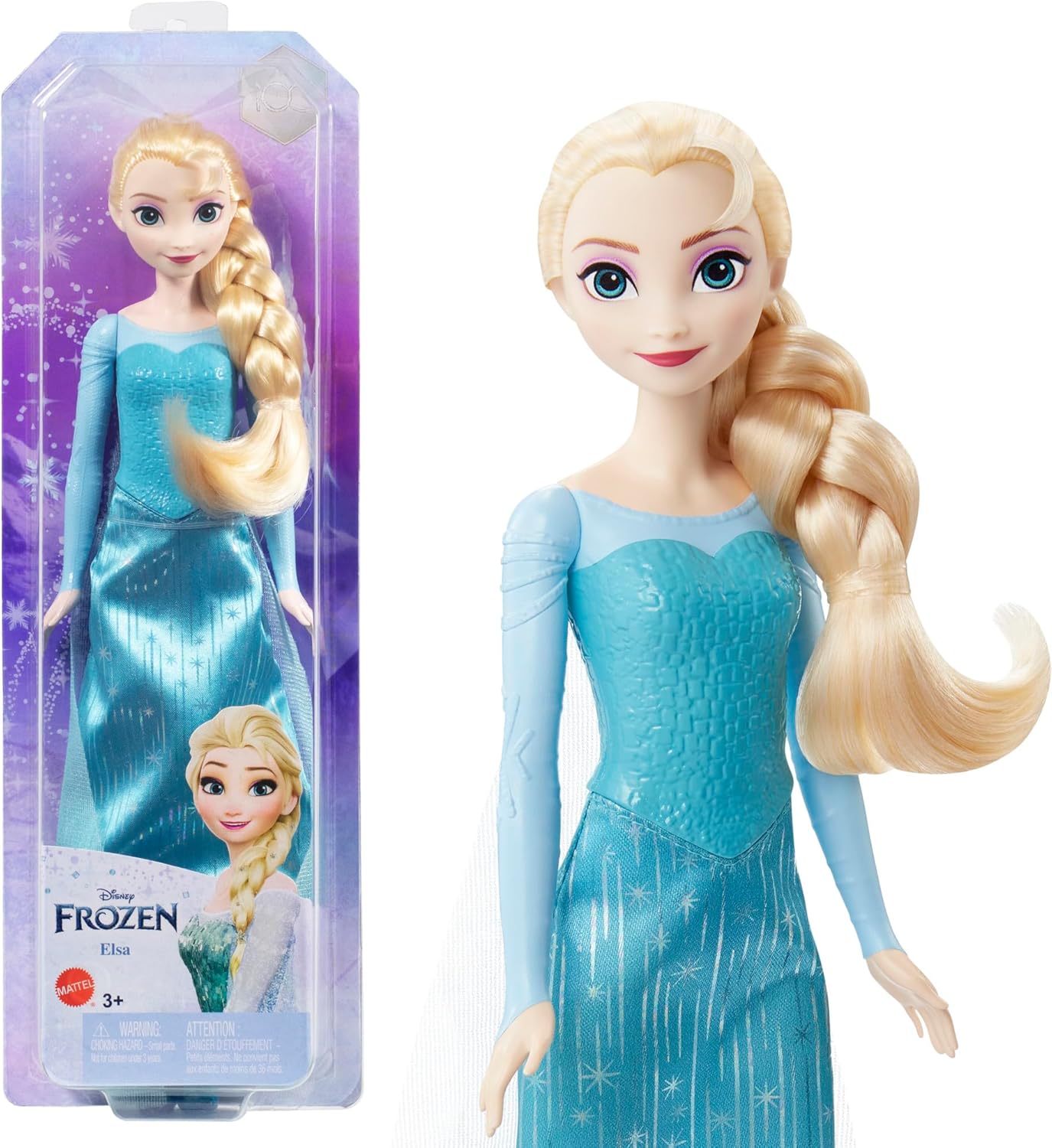 Mattel Disney Frozen Toys, Elsa Fashion Doll & Accessory with Signature Look, Inspired by the Movie Mattel Disney Frozen Toys, Elsa Fashion Doll & Accessory with Signature Look, Inspired by the Movie
