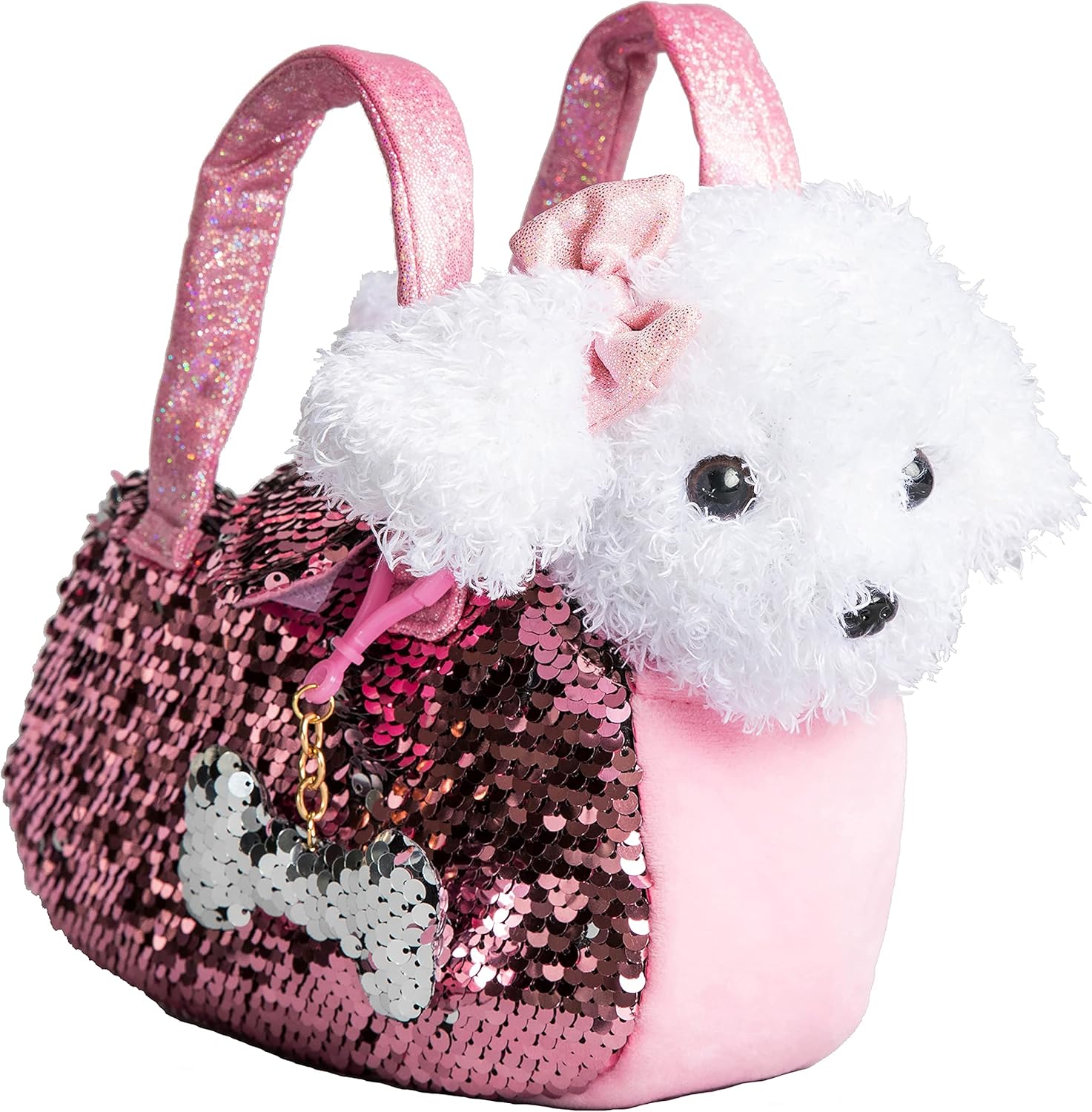 Little Jupiter Pet Plush Set with Purse w/ Reversible... Little Jupiter Pet Plush Set with Purse w/ Reversible...