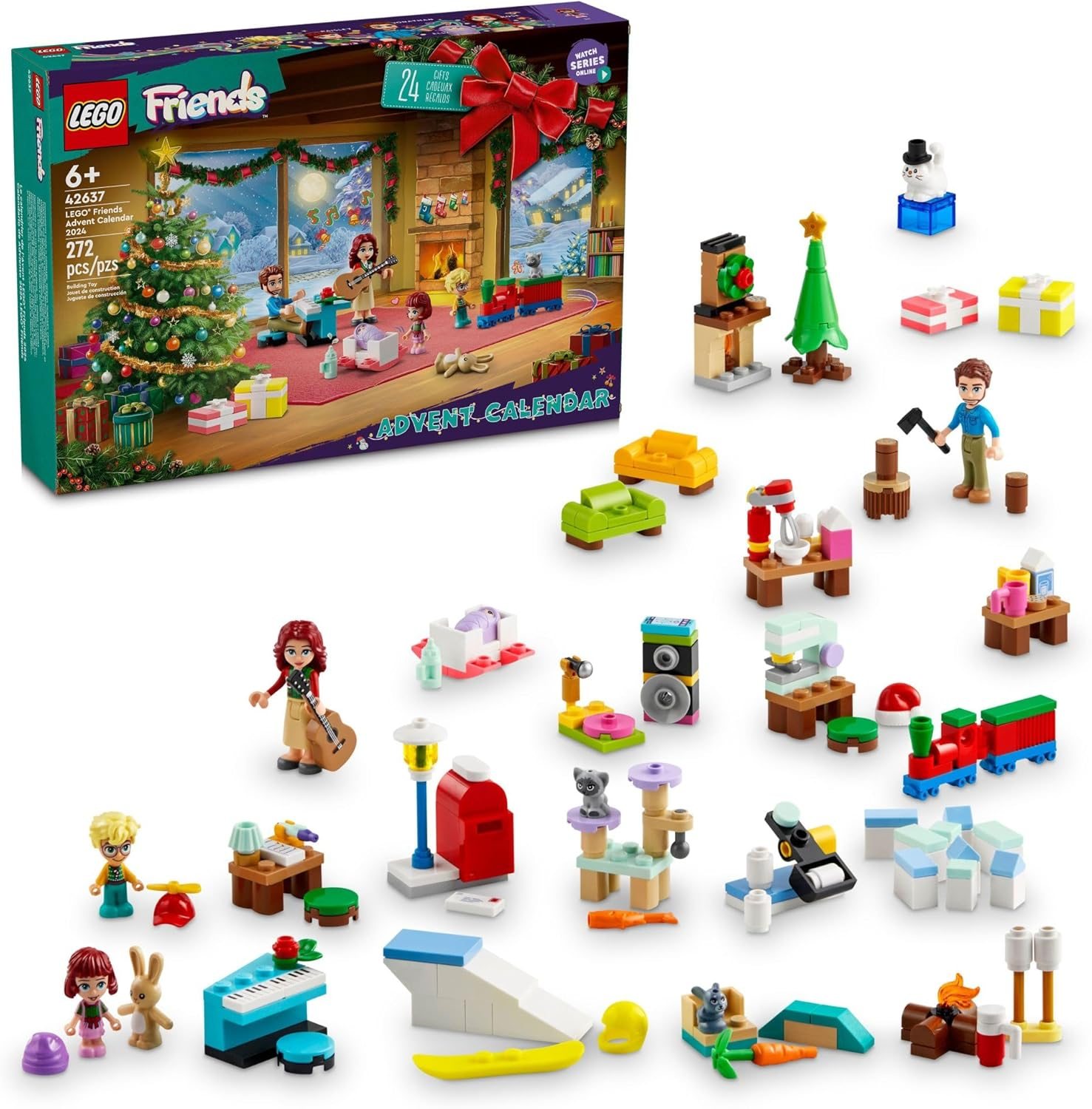 LEGO Friends Advent Calendar 2024 for Kids –... LEGO Friends Advent Calendar 2024 for Kids –...