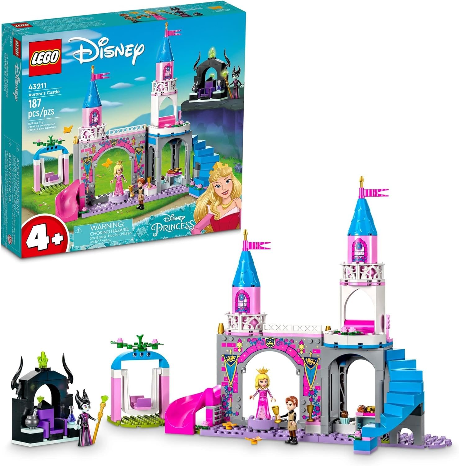 LEGO Disney Princess Aurora’s Castle Building... LEGO Disney Princess Aurora’s Castle Building...