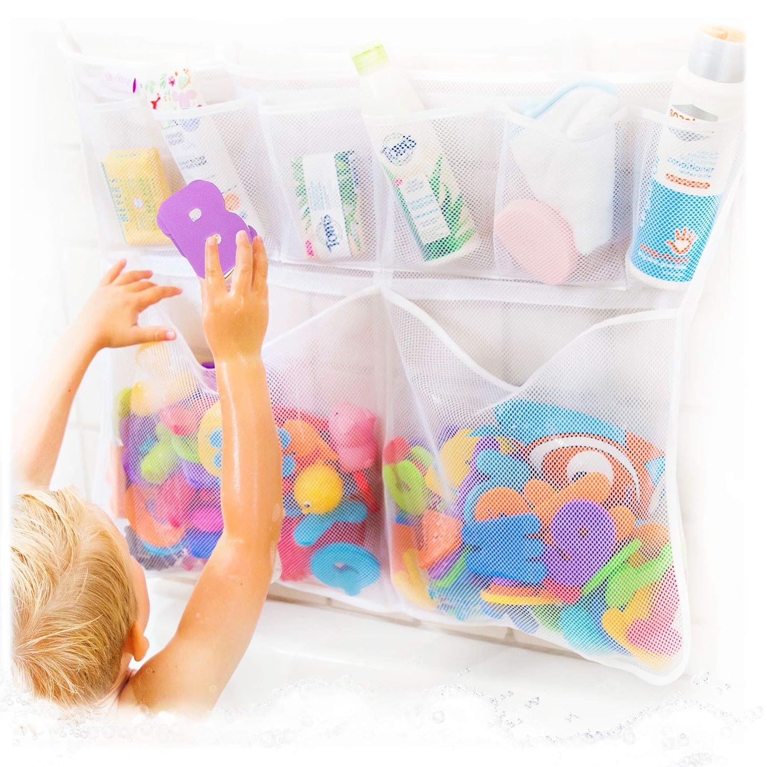 Tub Cubby Original Bath Toy Storage – Hanging... Tub Cubby Original Bath Toy Storage – Hanging...