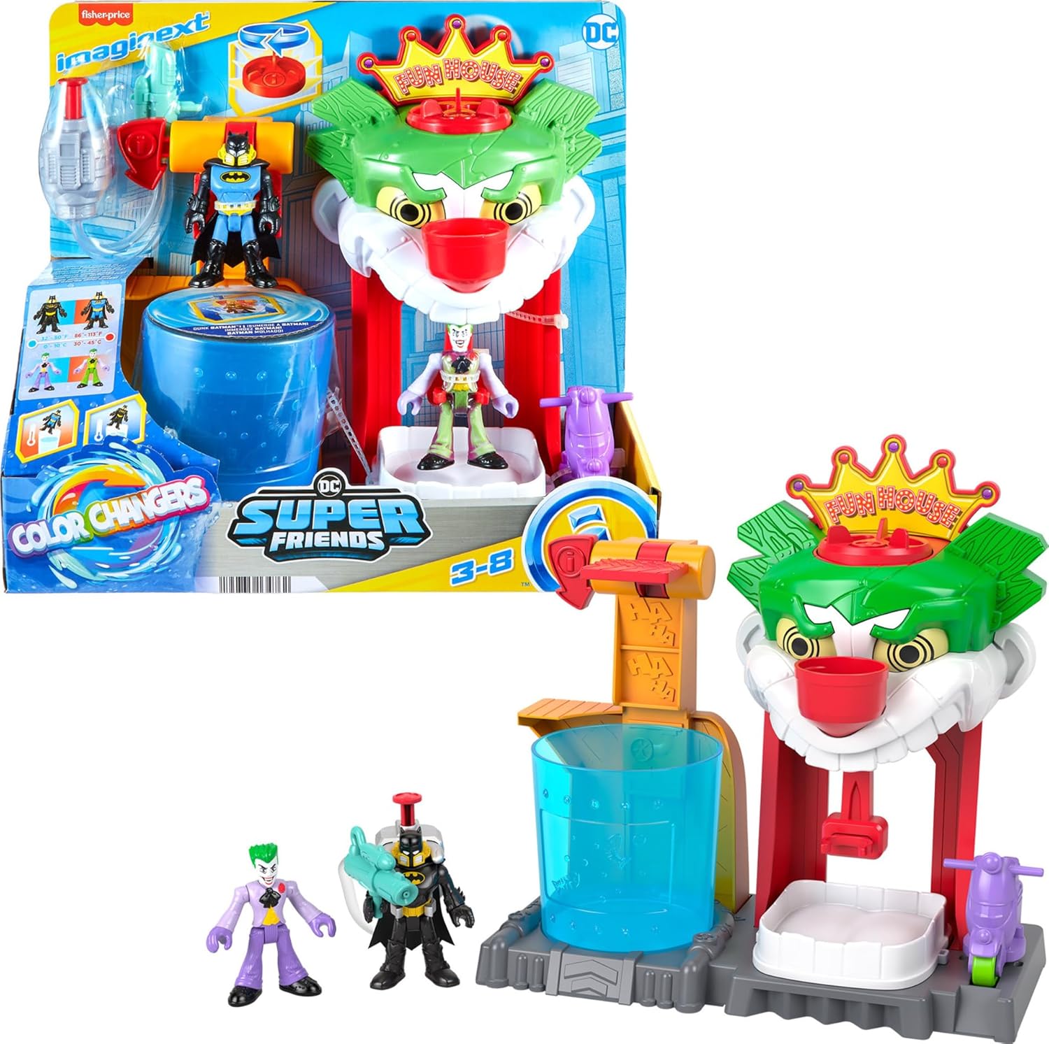 Fisher-Price Imaginext DC Super Friends Batman... Fisher-Price Imaginext DC Super Friends Batman...