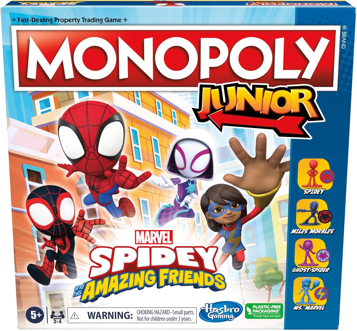 Hasbro Gaming Monopoly Junior: Marvel Spidey and... Hasbro Gaming Monopoly Junior: Marvel Spidey and...