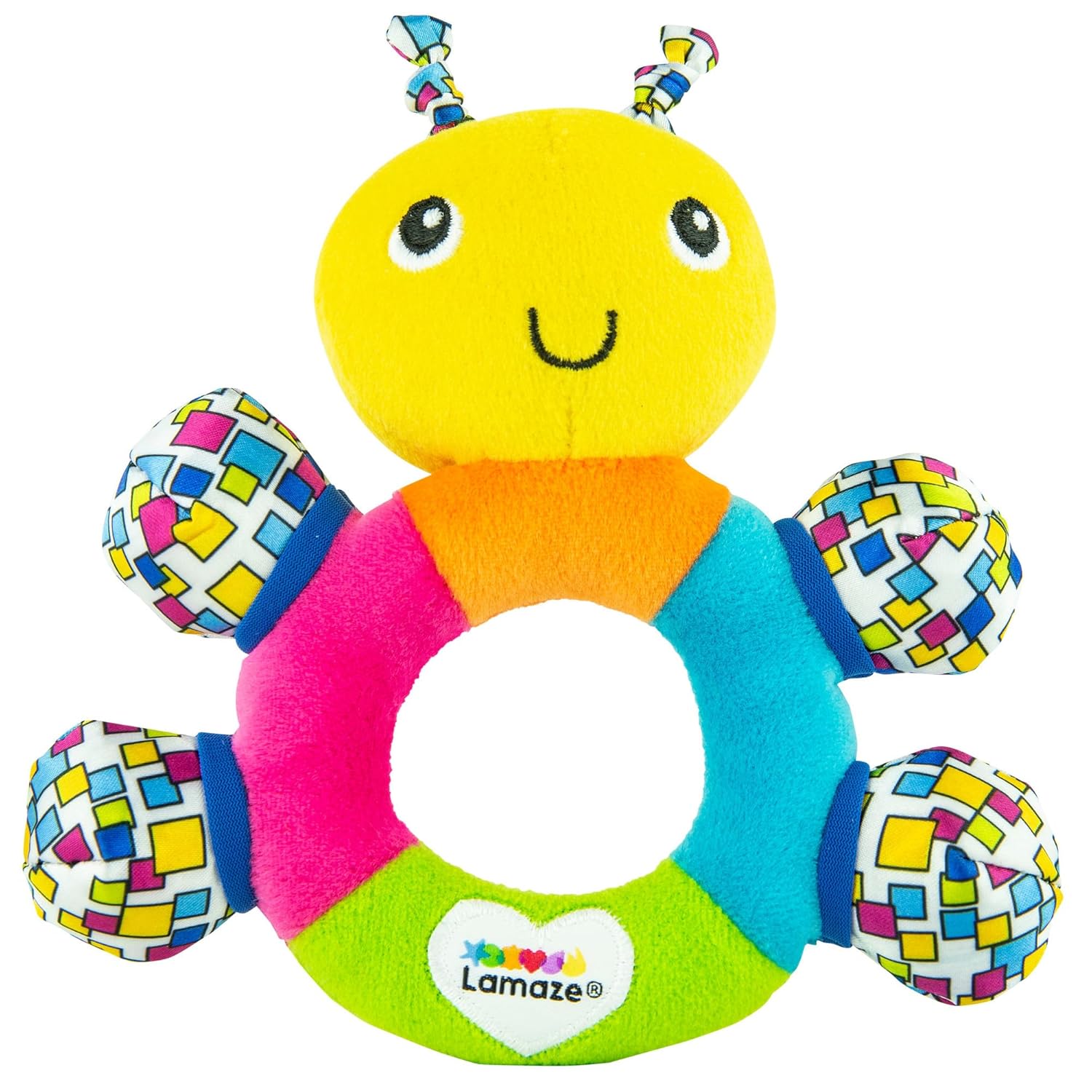 The First Years First Baby Rattle – Sensory Toys with Soft Textures and Crinkle Sounds – Infant Toys Ages 3 Months and Up The First Years First Baby Rattle – Sensory Toys with Soft Textures and Crinkle Sounds – Infant Toys Ages 3 Months and Up