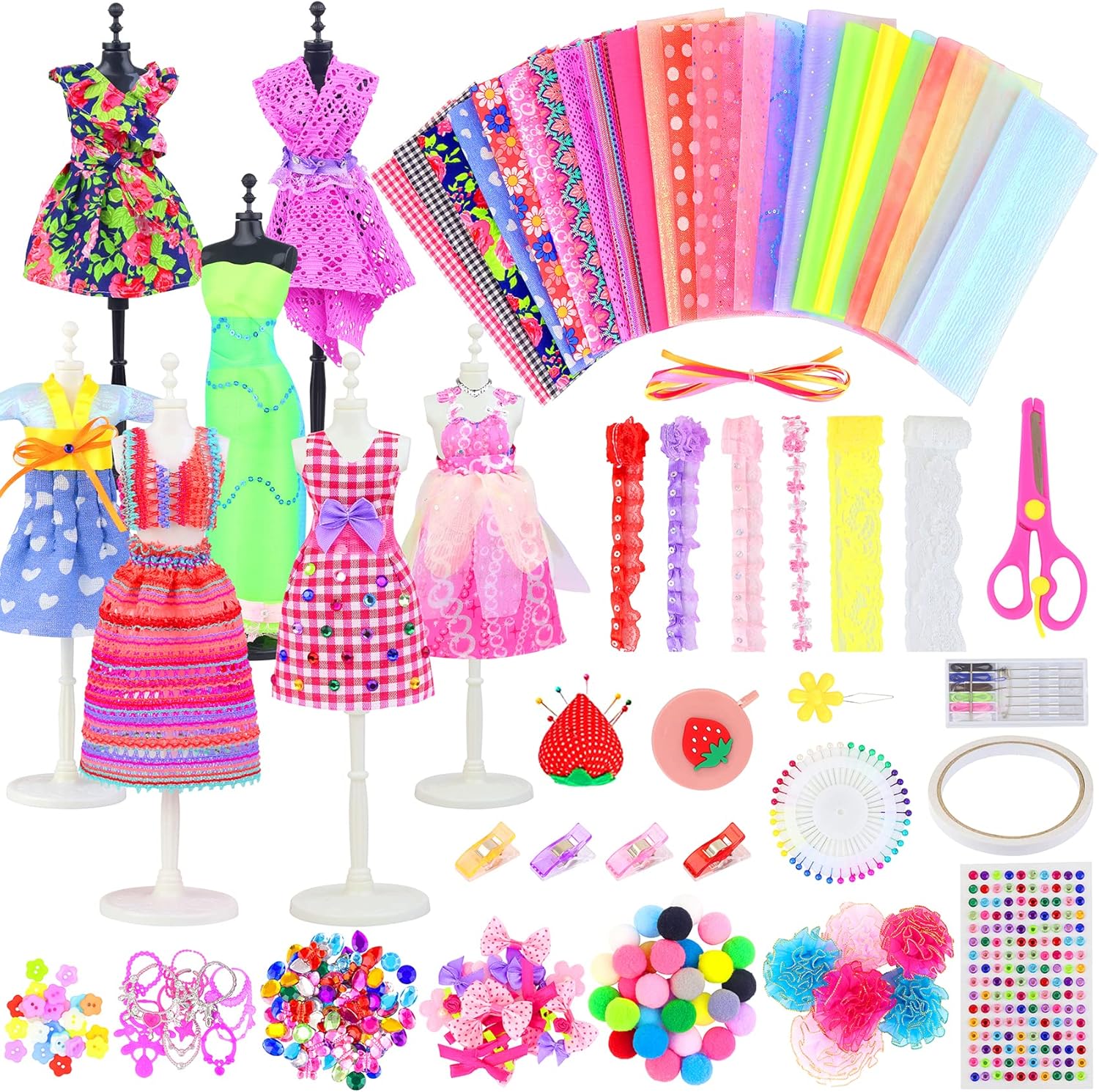 Ecore Fun 448 Pcs Fashion Design Kit for Girls... Ecore Fun 448 Pcs Fashion Design Kit for Girls...