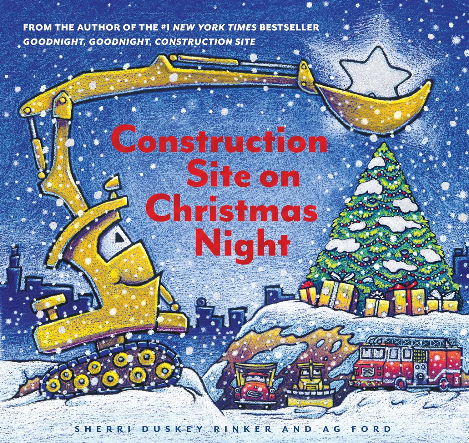 Construction Site on Christmas Night: (Christmas... Construction Site on Christmas Night: (Christmas...