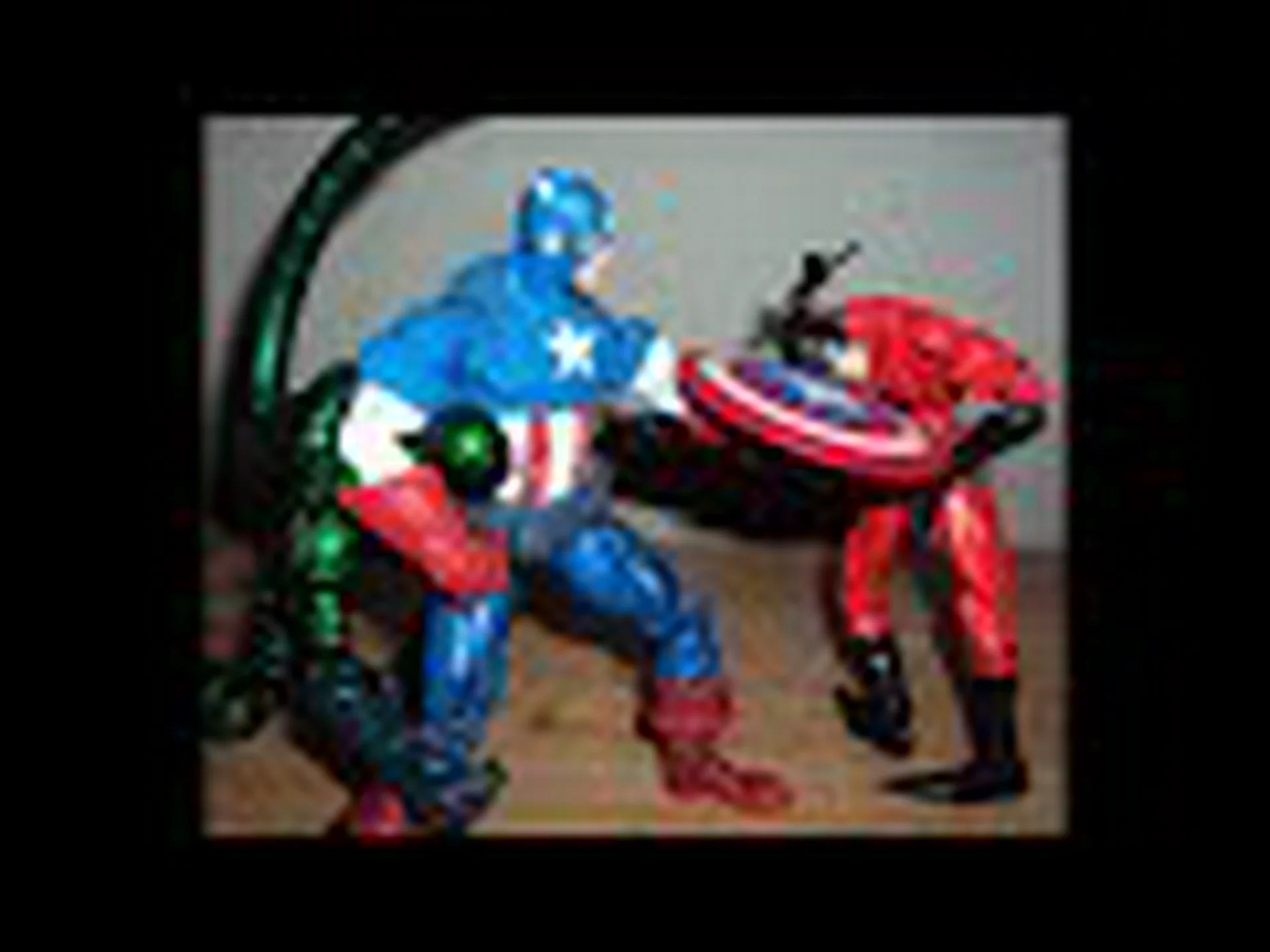 Captain America VS Scorpion and Tarantula !!! Captain America VS Scorpion and Tarantula !!!