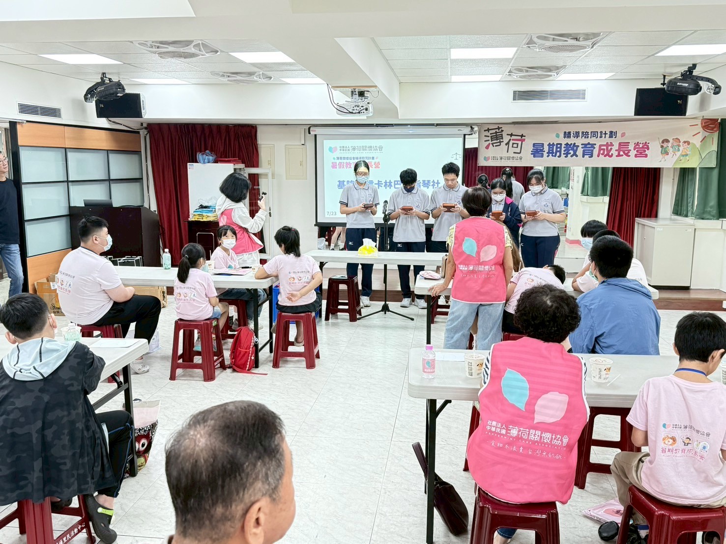 二信高中林可薰率拇指琴社關懷孩童成長 實現社團表演計畫 7 LINE ALBUM 1140806薄荷關懷協會 250806 5