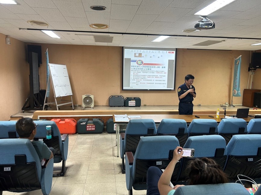 協和電廠交安研習  交警應邀宣導交安 9 三 6