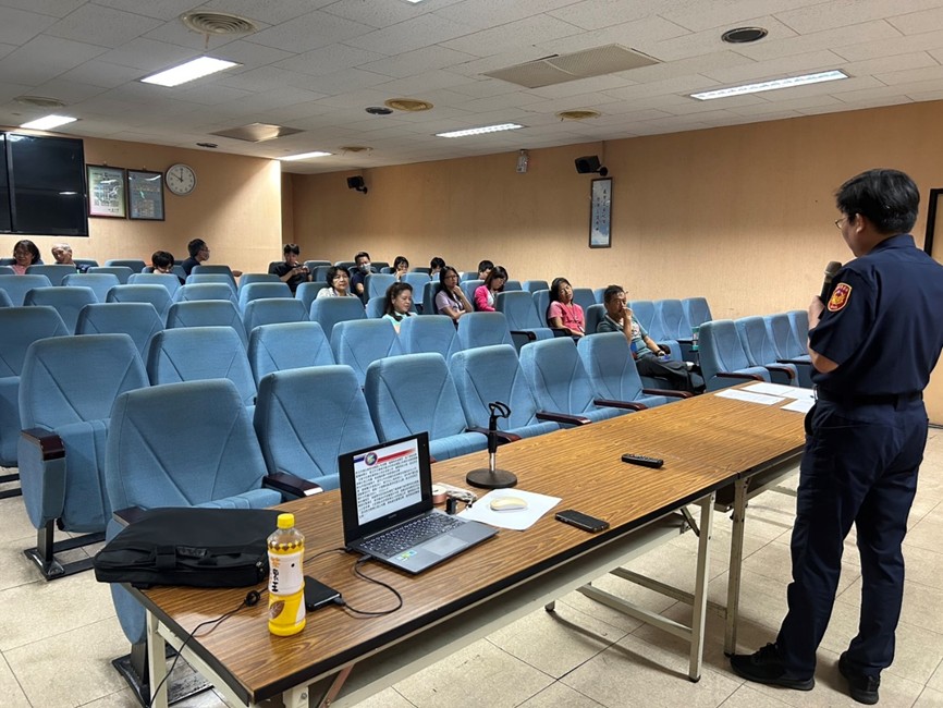 協和電廠交安研習  交警應邀宣導交安 8 二 6