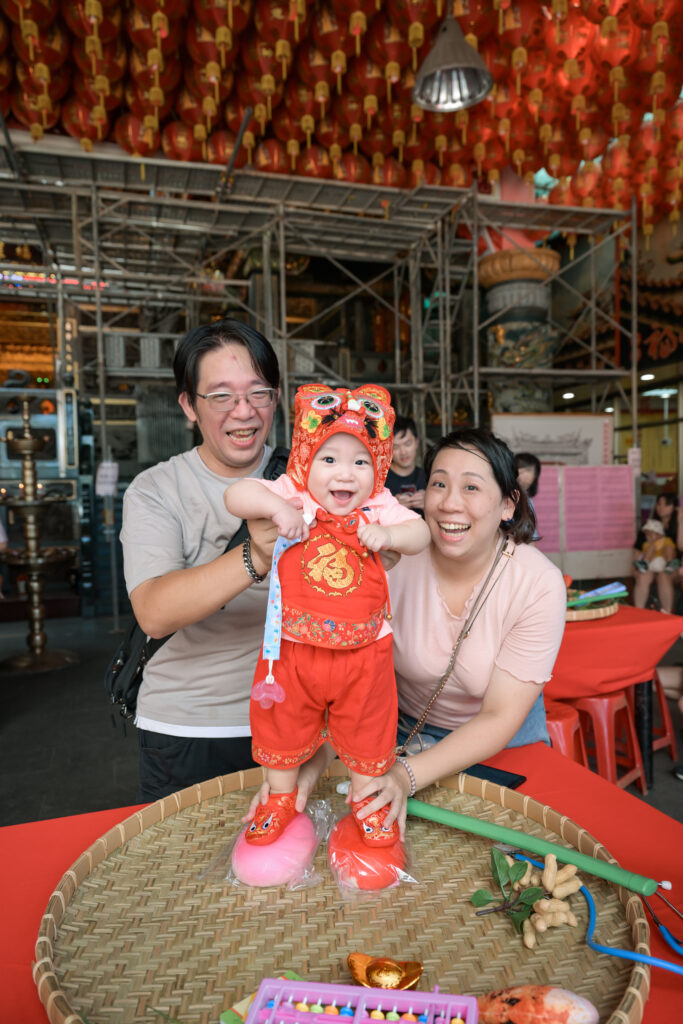 小寶貝人生首選!北投特色抓周登場 子母桃傳遞幸福寓意 10 S 87015432