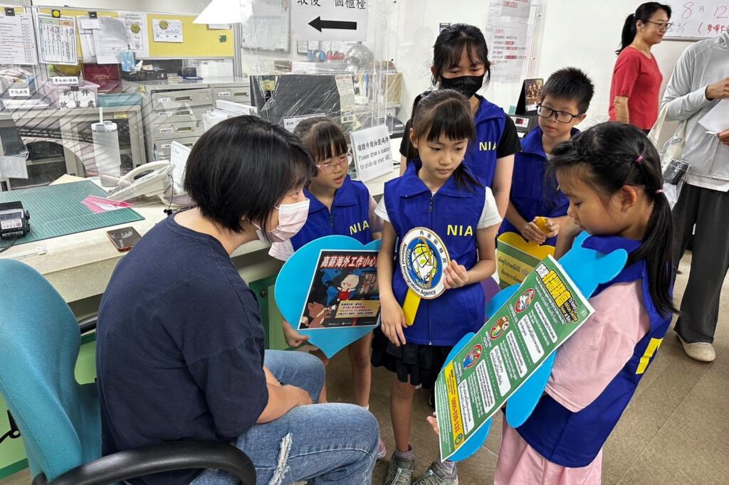 小小移民官「新」體驗!新住民二代:以後有機會也想在移民署上班 2 114081521