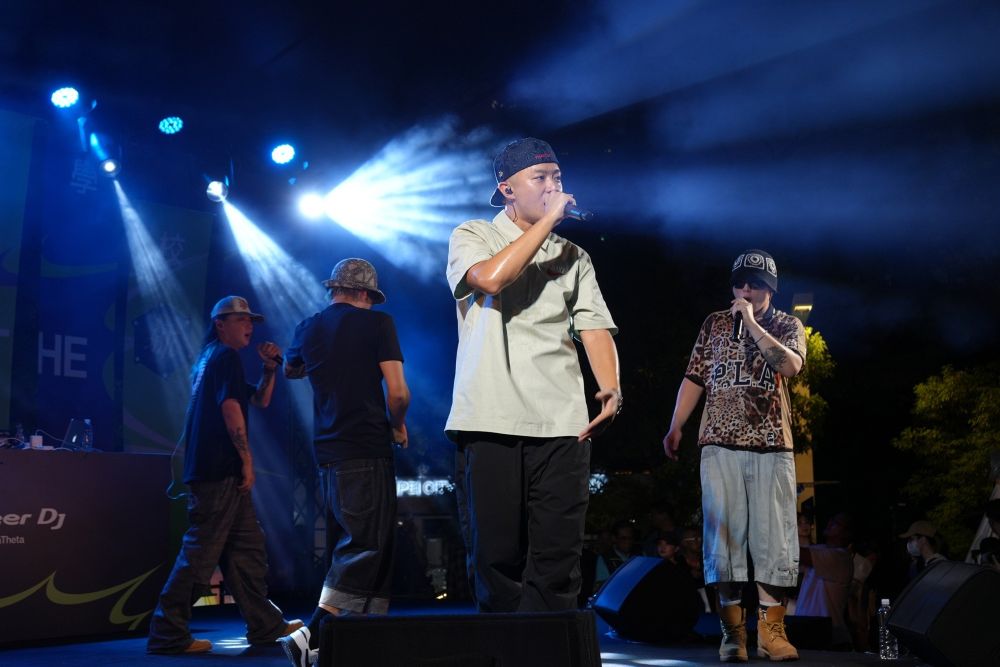 街頭派對嘻哈演唱會嗨翻府中 多元展覽與課程至9月 5 《圖說》演唱會卡司包含選秀節目《大嘻哈時代》人氣選手Multiverse、Forty、Quanzo等11組知名嘻哈音樂人。〈文化局提供〉