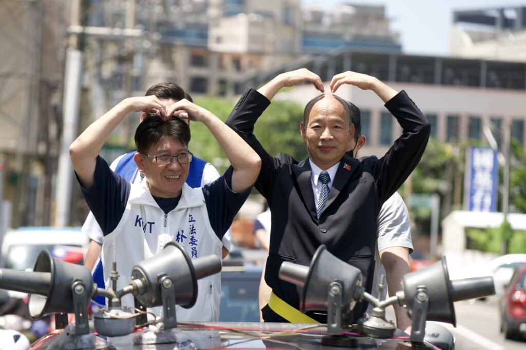 韓國瑜情義相挺林思銘 呼籲新竹鄉親823反惡罷、挺公投 3 114081822