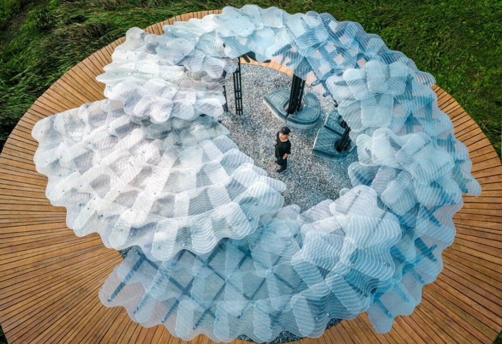 當科技編織文化靈魂:打造觸動人心的大型公共藝術 1 ▲白羽岸・pahanhannan。(圖/業者提供)