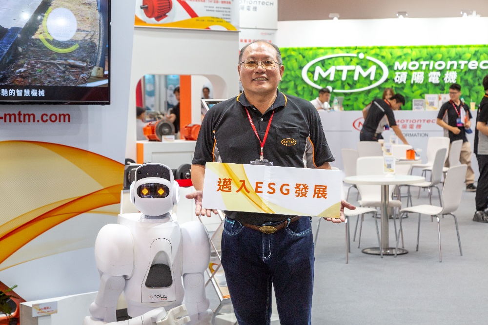 台北國際自動化工業大展登場 碩陽電機展現智慧製造新實力 3 ▲碩陽電機董事長 林明昌全力推動機器人產業的創新與發展,持續引領智慧製造與綠色科技的未來。(圖/碩陽電機提供)