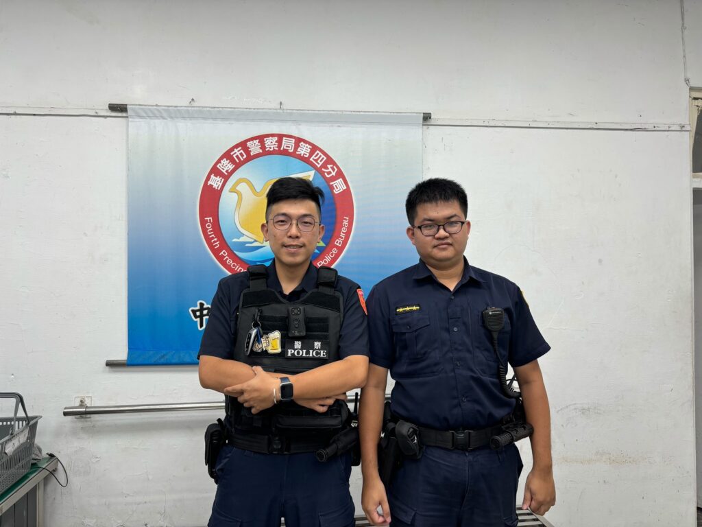 施工挖破氣管釀外洩 基警即時交管協助搶修 1 %E4%B8%80 62