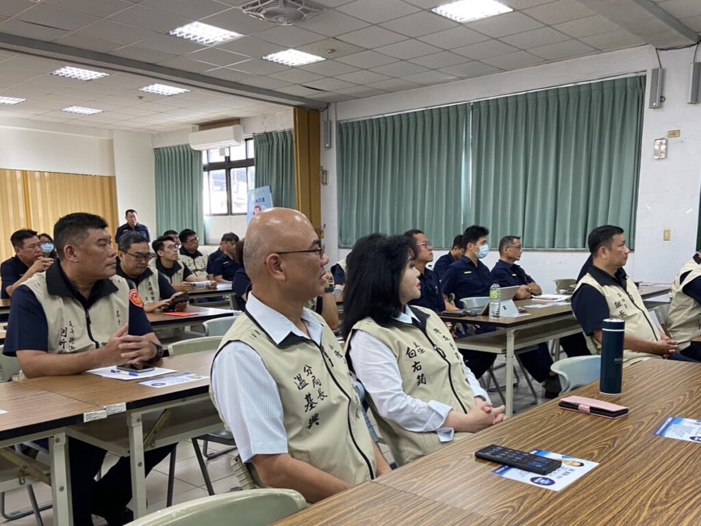 關懷員警心理健康辦講座 基一警邀醫師談壓力調適 2 %E4%BA%8C 33