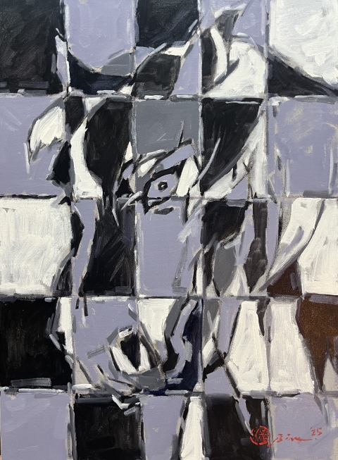 畫家潘蓬彬再詮釋『白馬非馬』— 從命題思辨到當代藝術的飛躍 10 ct82553 1472 001 6