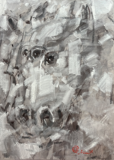 畫家潘蓬彬再詮釋『白馬非馬』— 從命題思辨到當代藝術的飛躍 6 ct82553 1472 001 4