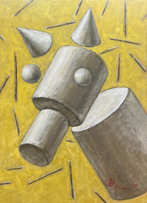 畫家潘蓬彬再詮釋『白馬非馬』— 從命題思辨到當代藝術的飛躍 9 ct82553 1472 001 8