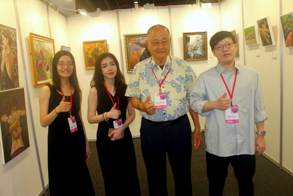 第十屆台灣藝術博覽會熱力登場-呂阿福《富士春曉》拍出全場最高價 4 395174