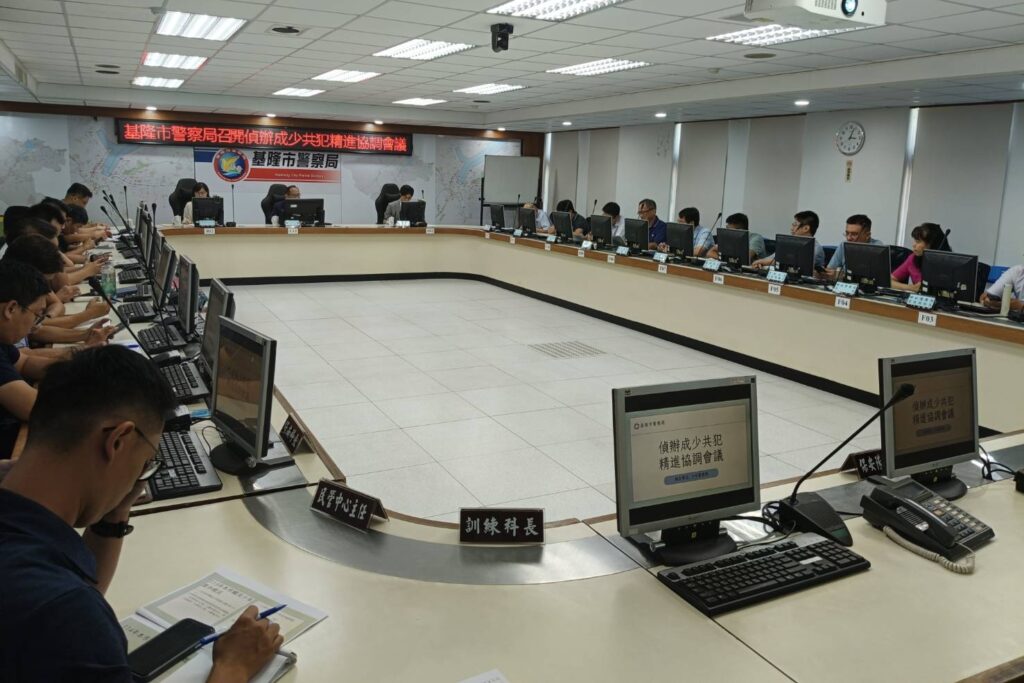 基隆市警察局召開偵辦成少共犯精進協調會議 防制成少共犯 維護少年權益 1 MEITU 20250910 180906391